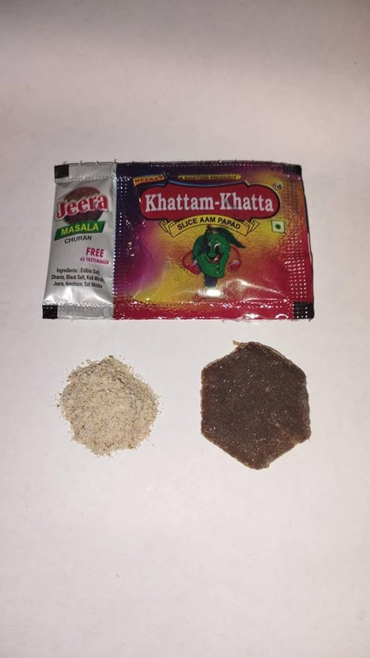 KHATTAM KHATTA Big SLICE (AAM PAPAD)/ PACK OF 5